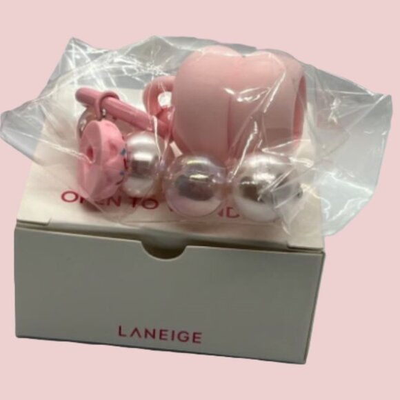 Laneige Craze Glaze Lip Serum & Keychain Cap NIB - Picture 4 of 6